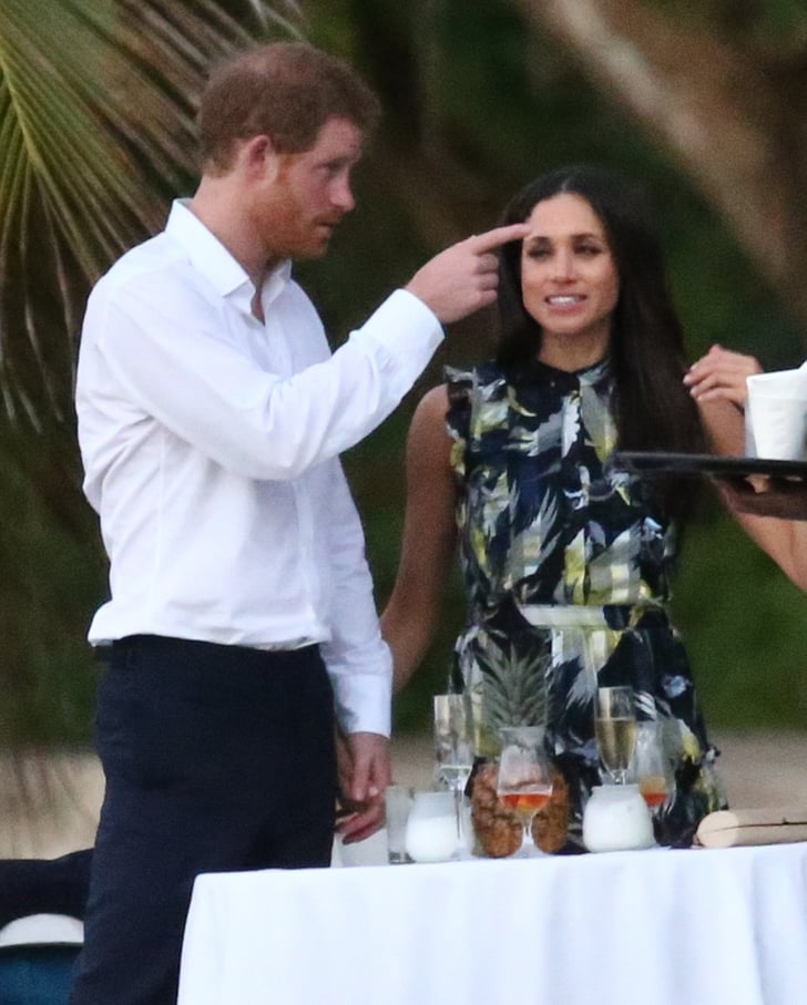 Prince Harry And Meghan Markle At Wedding In Jamaica 2017 Popsugar Celebrity Photo 3 