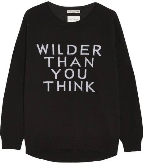 EACH X OTHER "Wilder Than You Think" Sweater