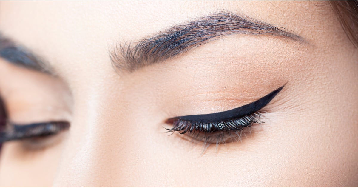 Create A Cat Eye Using Scotch Tape Popsugar Beauty