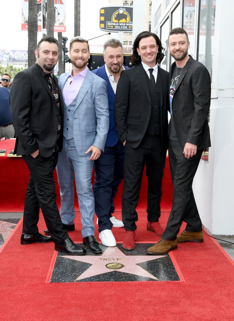NSYNC Reunion at Hollywood Walk of Fame Ceremony April 2018 | POPSUGAR ...