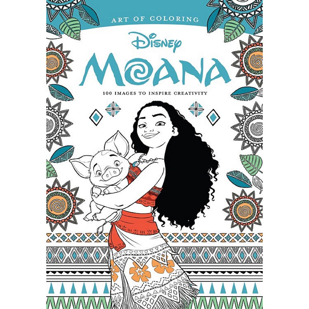 Disney Moana: Art of Coloring Book