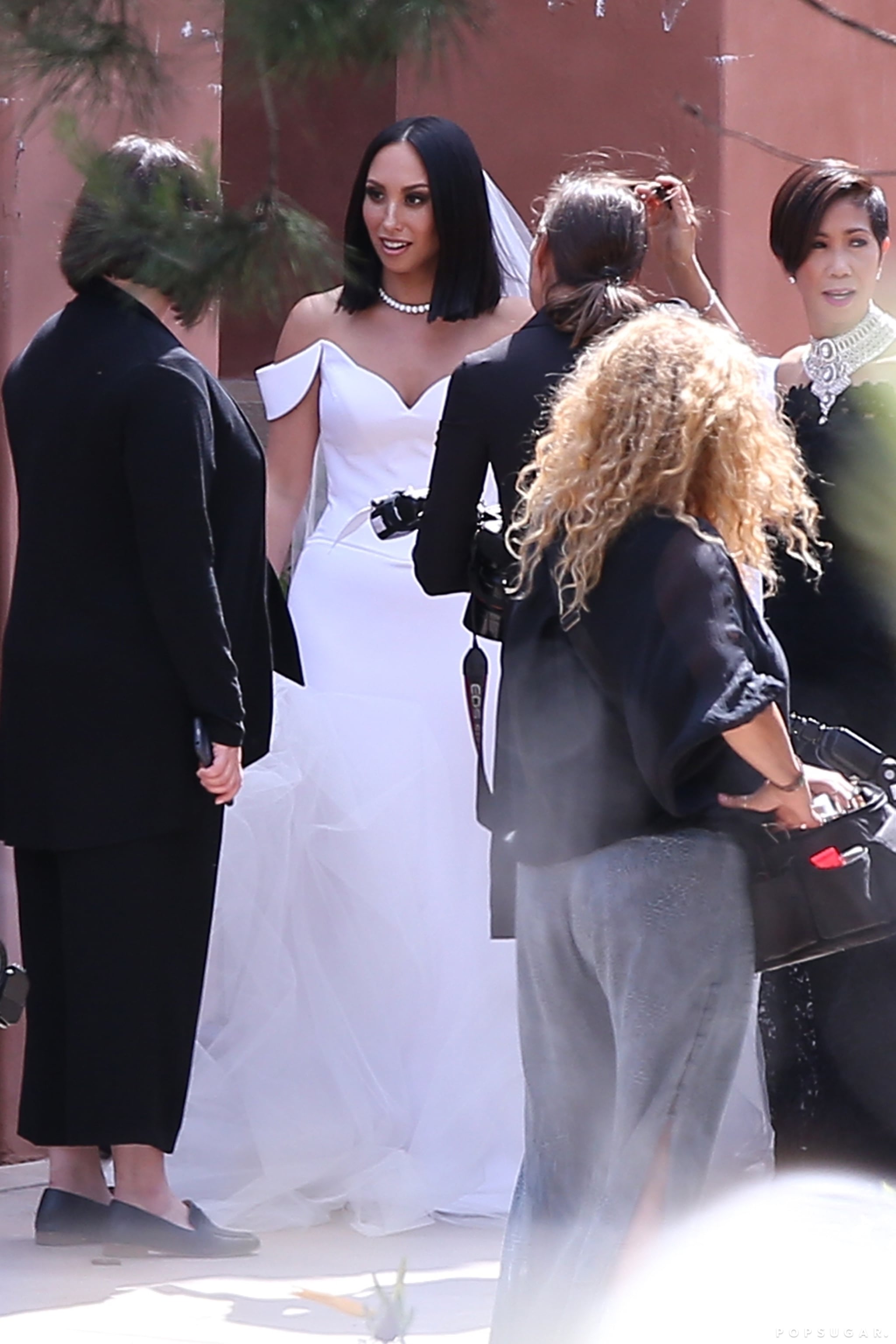 Cheryl Burke And Matthew Lawrence Wedding Pictures Popsugar Celebrity
