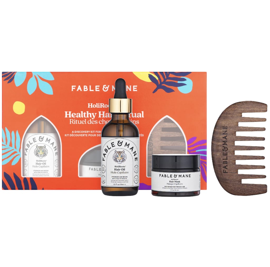 Fable & Mane HoliRoots Healthy Hair Ritual Holiday Gift Set