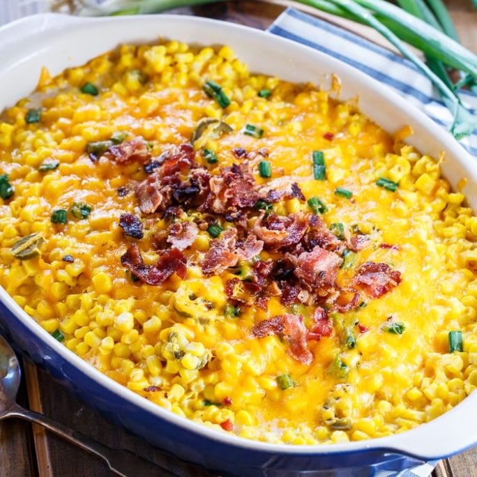 Cheddar Corn Casserole