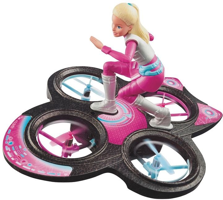Barbie Star Light Adventure Flying Remote Control Hoverboard