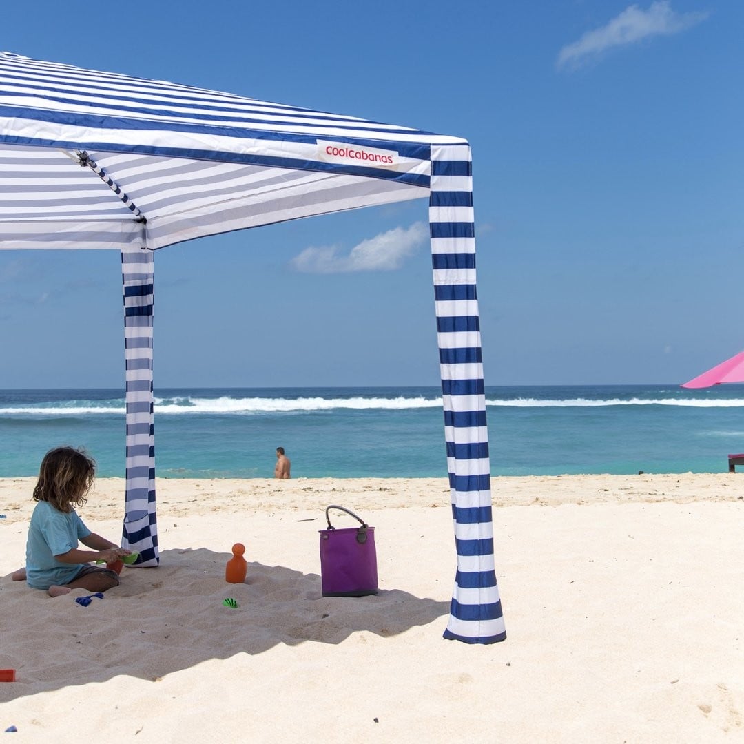 easiest beach umbrella