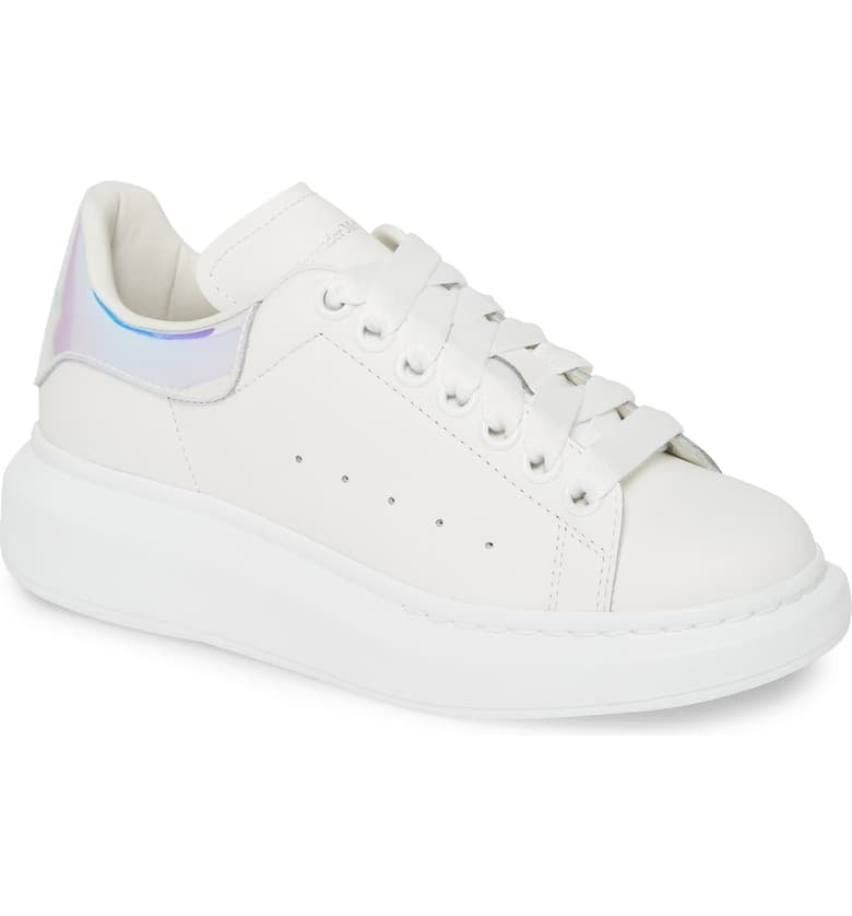 Alexander McQueen Lace-Up Platform Sneakers