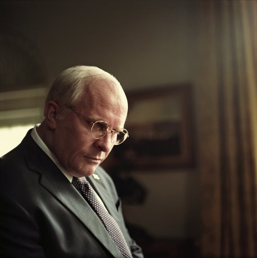 Christian Bale as Dick Cheney in Adam McKay's VICE, an Annapurna Pictures release. Credit : Greig Fraser / Annapurna Pictures2018 © Annapurna Pictures, LLC. All Rights Reserved.