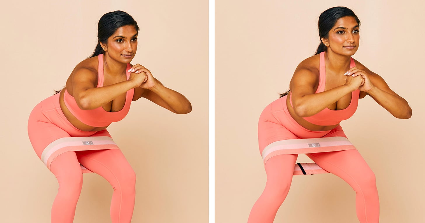 Lateral squats exercise clearance