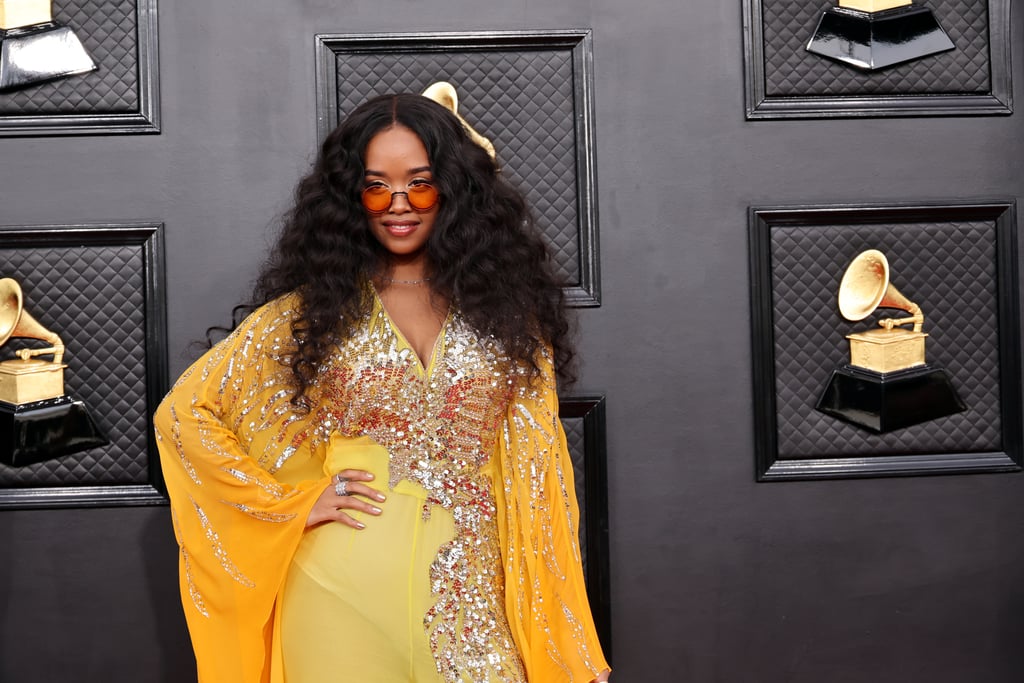 H.E.R.'s Yellow Grammys Jumpsuit Honours Aretha Franklin