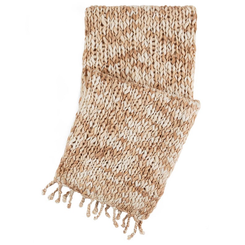 Get the Look: Chunky Knit Sand Throw