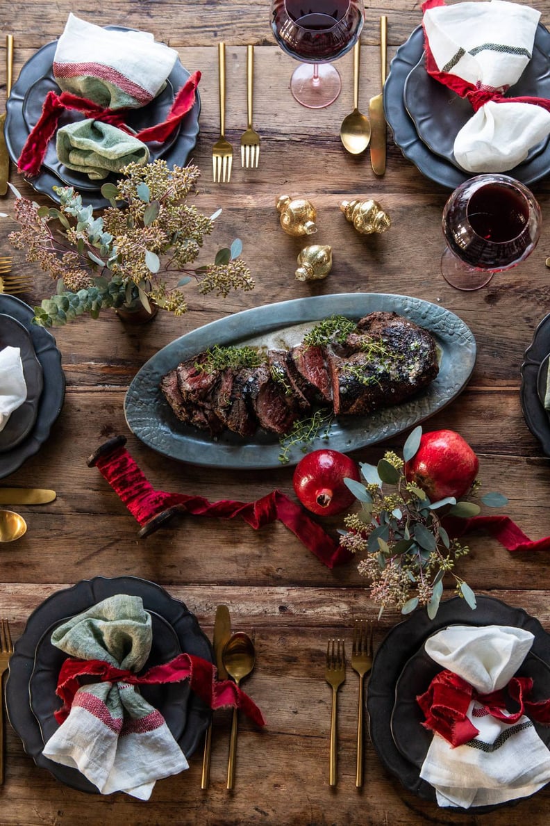 Rosemary Beef Tenderloin with Wild Mushroom Cream Sauce. - Half Baked  Harvest