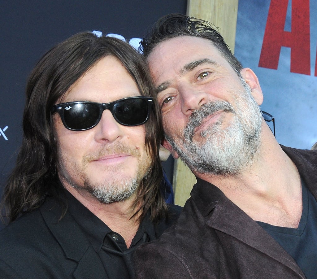 Jeffrey Dean Morgan and Norman Reedus on Red Carpet 2017