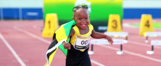Watch Usain Bolt Narrate a Baby Olympics Spoof: Video