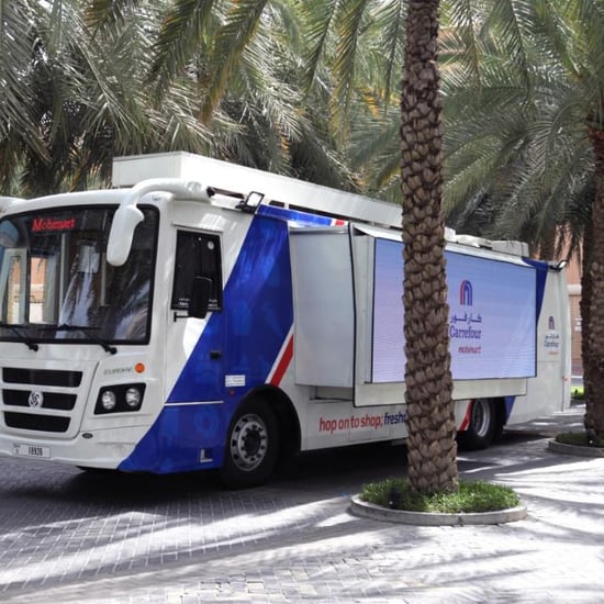 كارفور الإمارات تطلق متجر موبي مارت المتنقل على متن حافلة