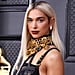 Dua Lipa Debuts Blond Hair Color at 2022 Grammys