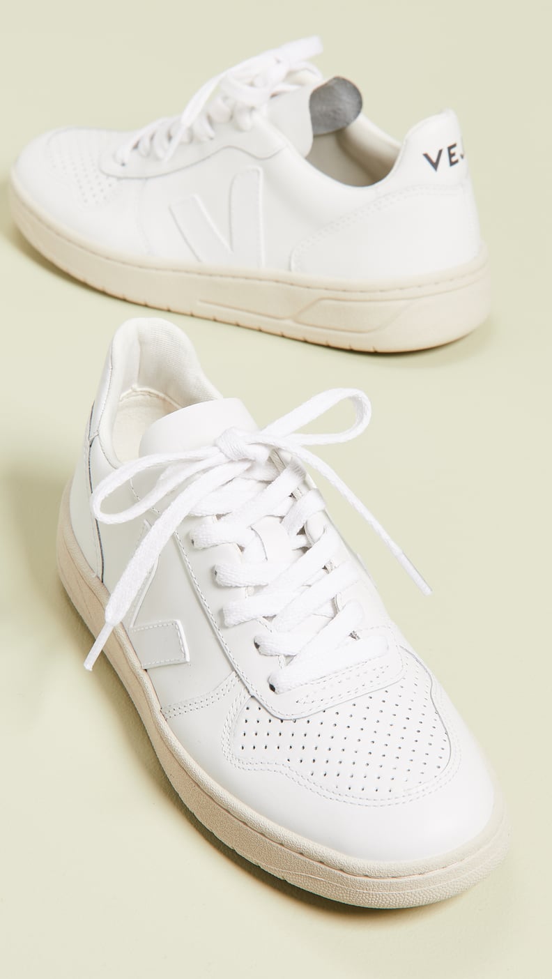 Veja V-10 Lace Up Sneakers