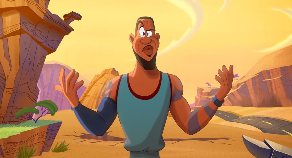 LeBron James Shows Off His "Animated" Personality