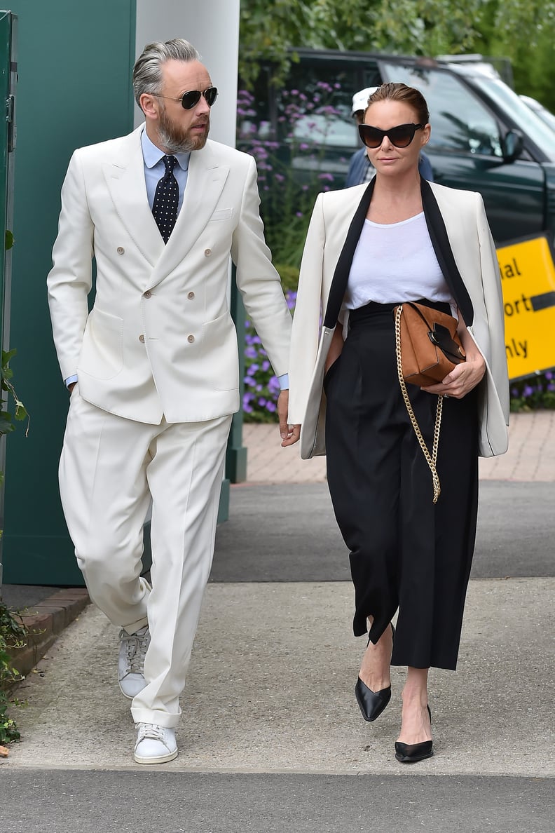 Stella McCartney and Alasdhair Willis at Wimbledon 2017