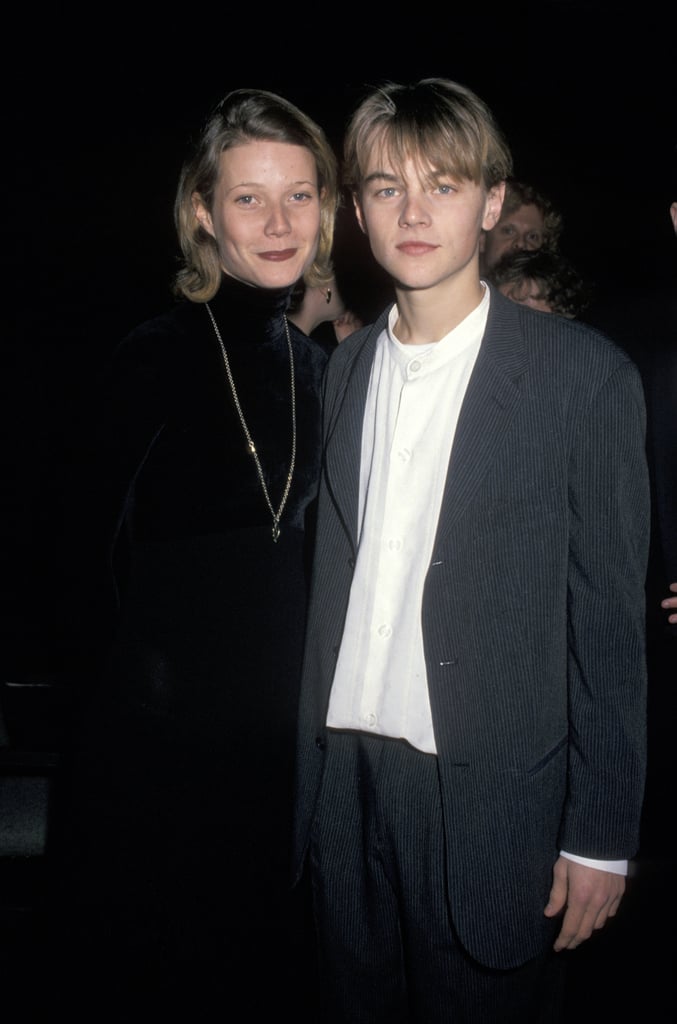 A young Leo and Gwyneth Paltrow posed together at a cinema event in February 1994.