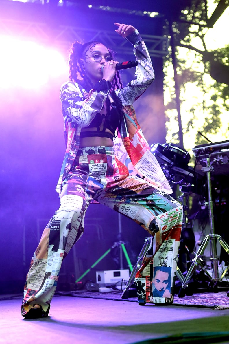 FKA Twigs Performing on Stage at Pitchfork Music Festival