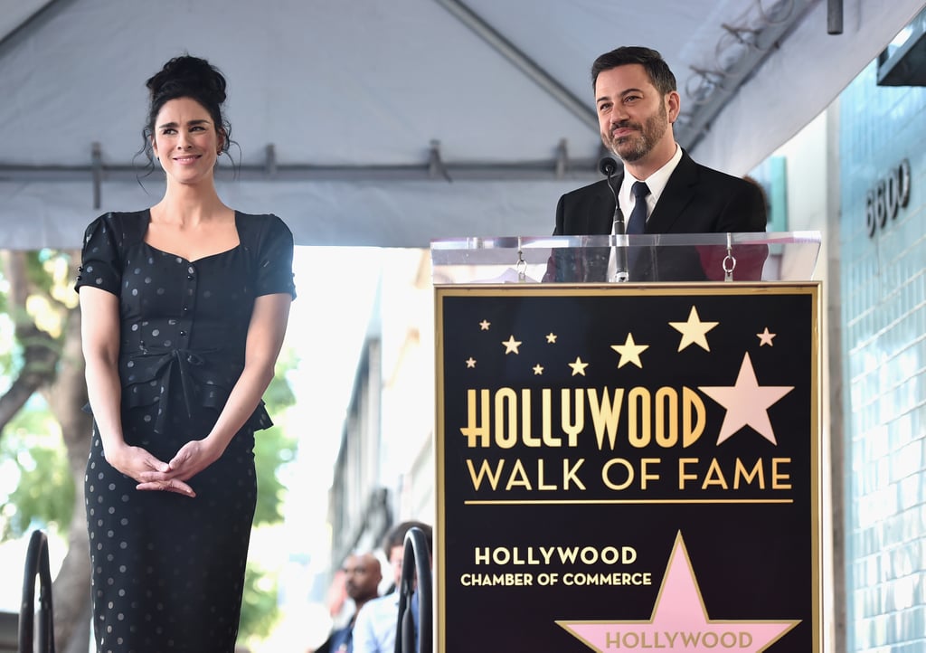 Jimmy Kimmel at Sarah Silverman's Walk of Fame Ceremony 2018