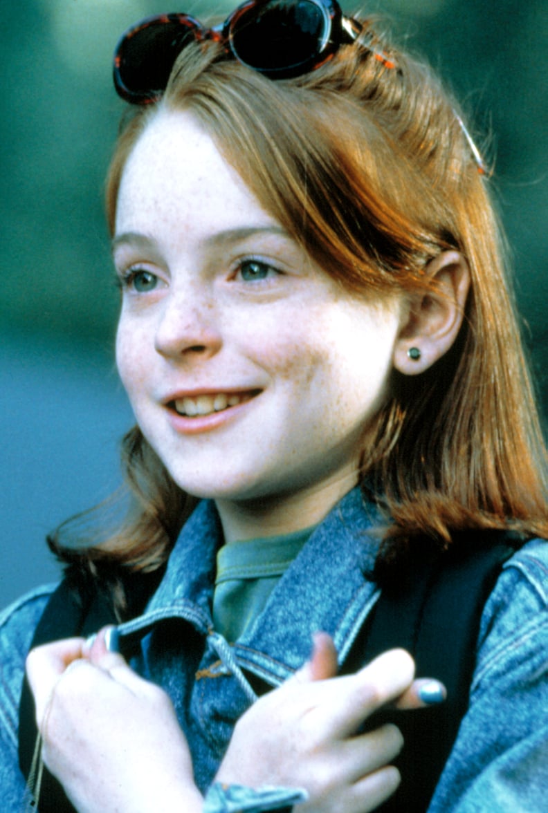 Lindsay Lohan's Blue Nail Polish in "The Parent Trap"