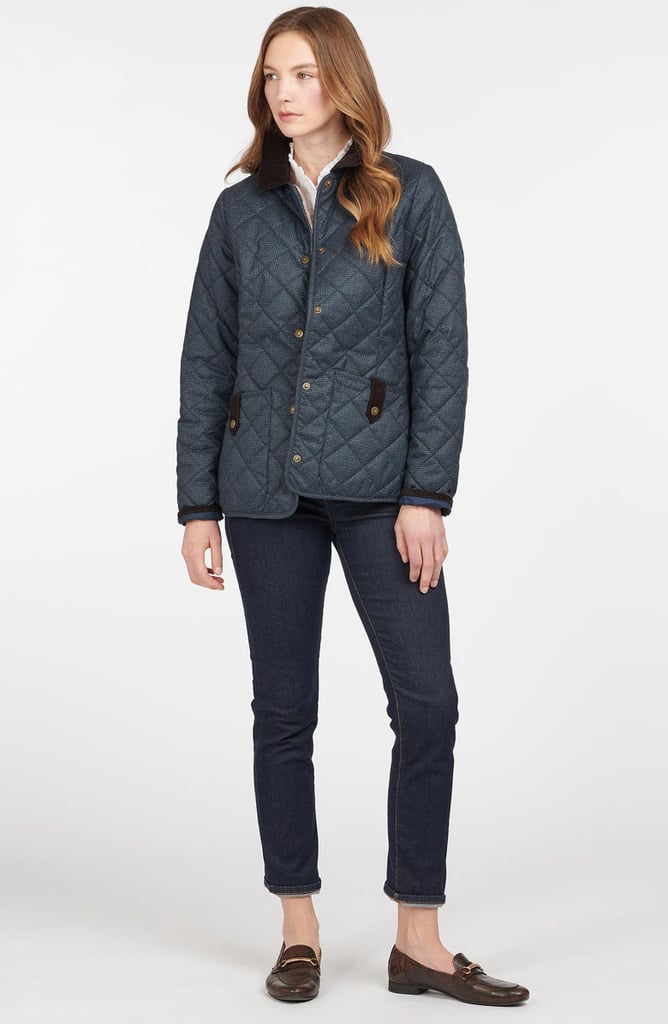 For an Elevated Style: Barbour Snowhill Quilted Jacket