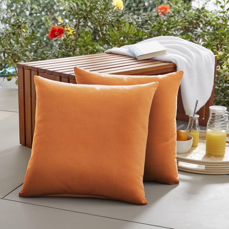 McMillian Square Knife Edge Indoor/Outdoor Throw Pillows