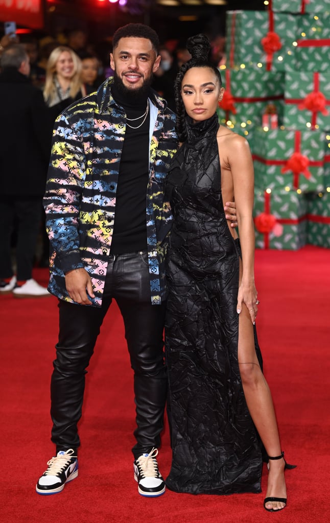 Andre Gray and Leigh-Anne Pinnock at the Boxing Day Premiere