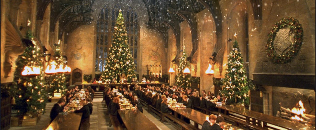 Christmas Dinner Inside Hogwarts Great Hall