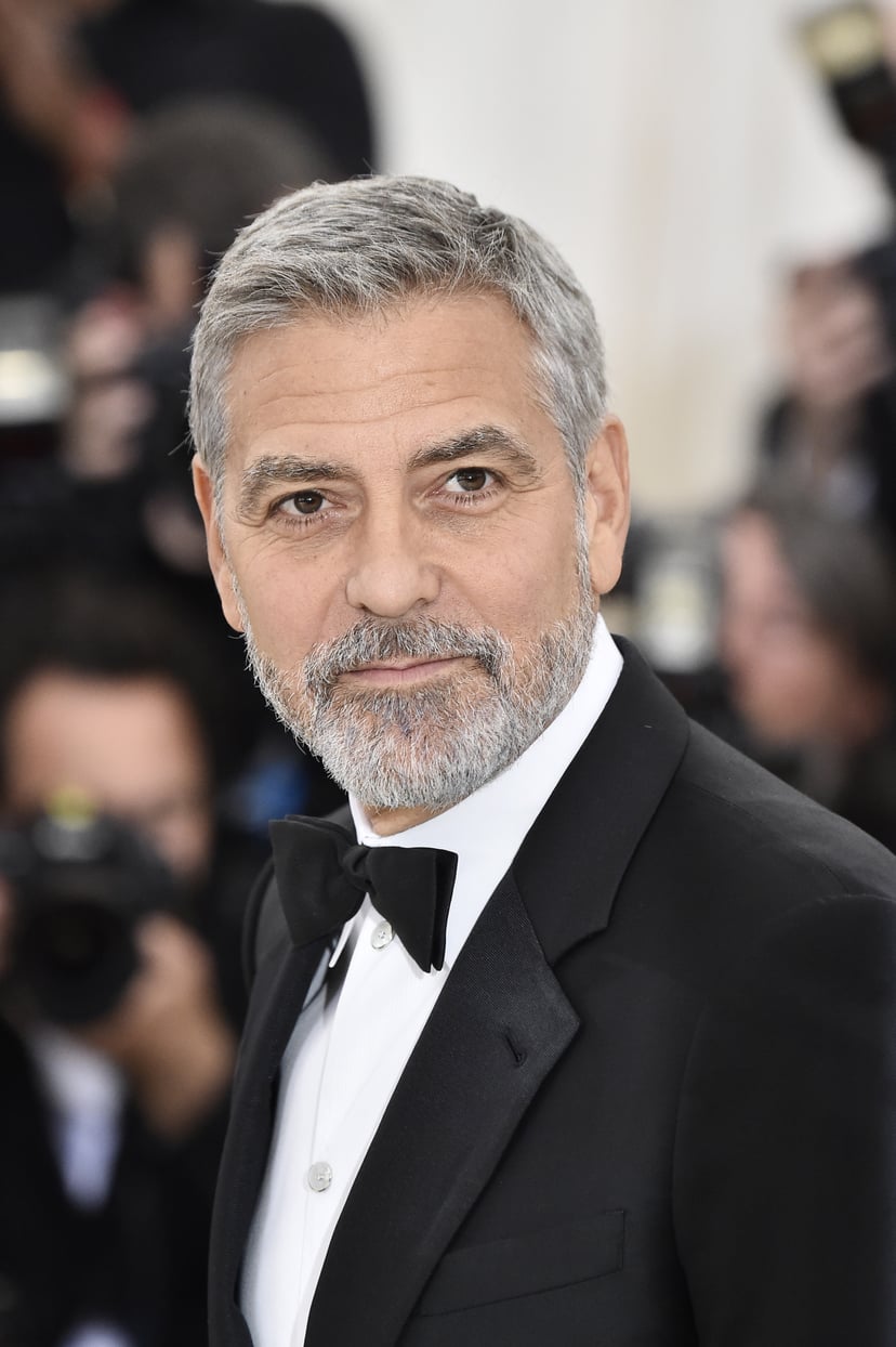 NEW YORK, NY - MAY 07:  George Clooney attends the Heavenly Bodies: Fashion & The Catholic Imagination Costume Institute Gala at The Metropolitan Museum of Art on May 7, 2018 in New York City.  (Photo by Frazer Harrison/FilmMagic)