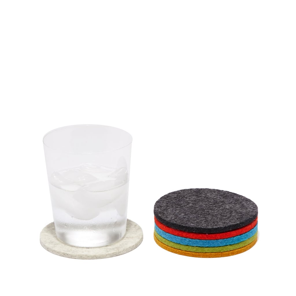 Graf Lantz 6 Pack Round Felt Coasters