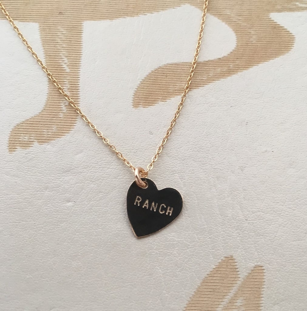 Ranch Heart Charm Necklace