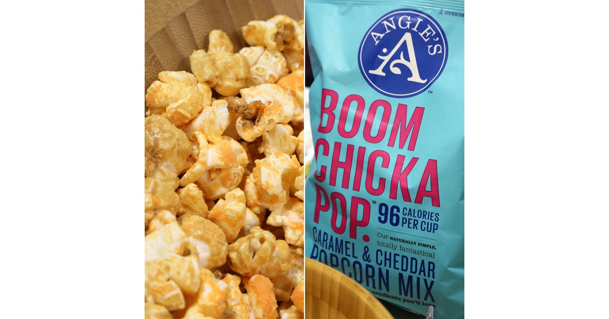 Best SaltySweet Snack Angie's Boom Chicka Pop Caramel and Cheddar