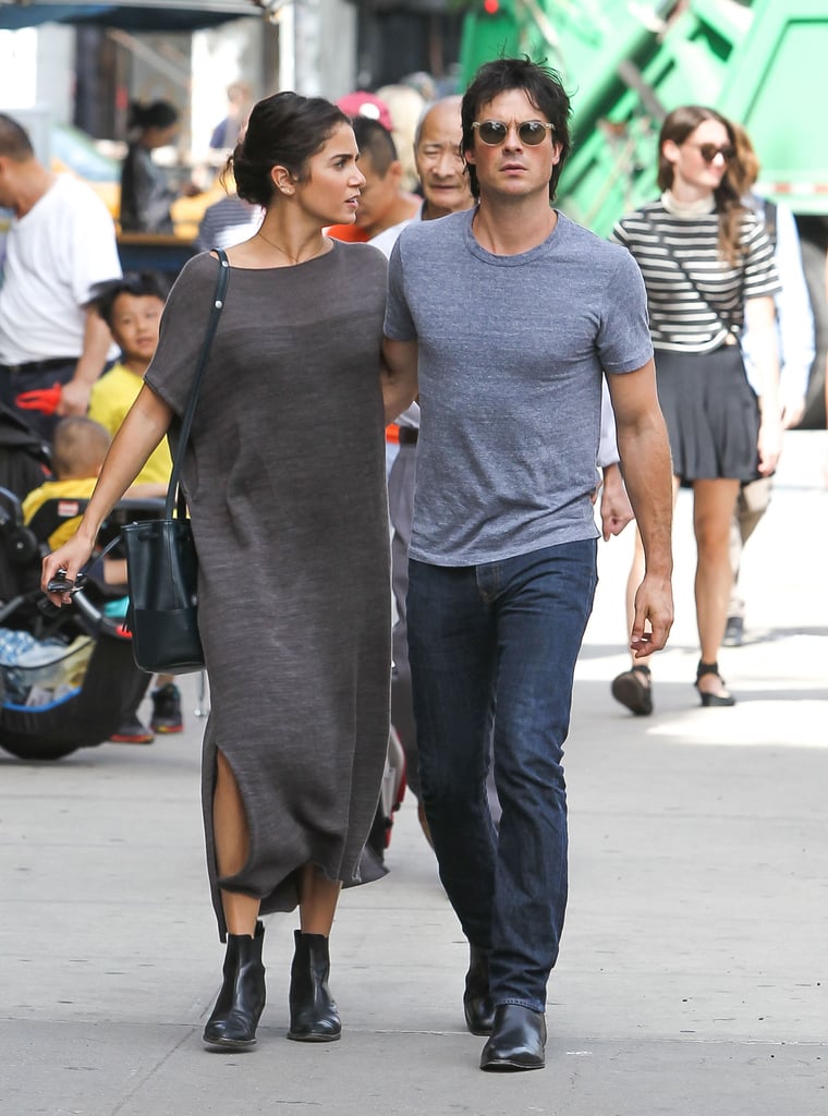 Nikki Reed and Ian Somerhalder Out in NYC September 2016