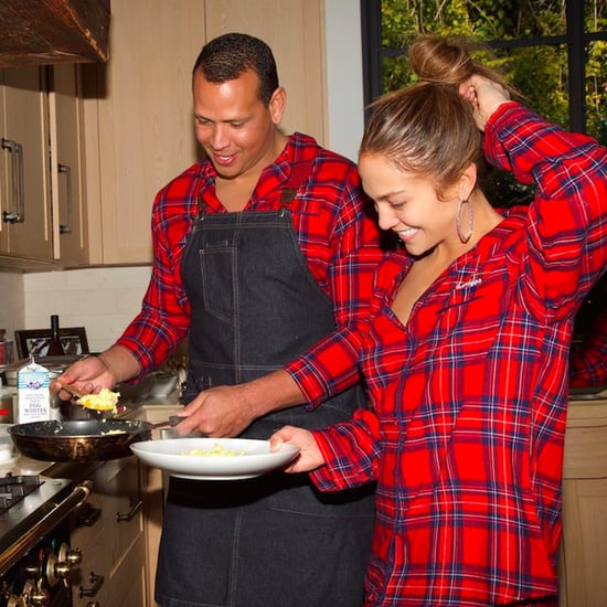 Jennifer Lopez and Alex Rodriguez Christmas Pajamas 2018