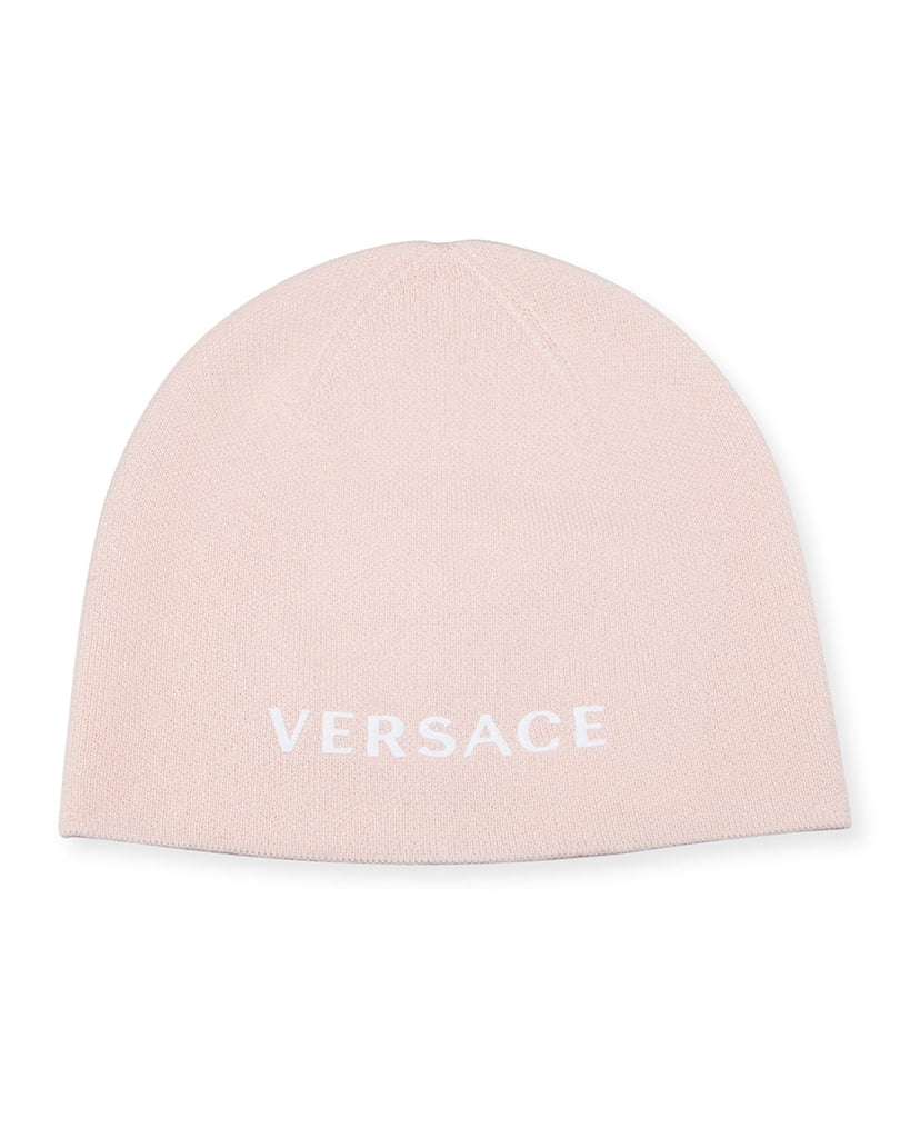 Versace Wool Logo Beanie