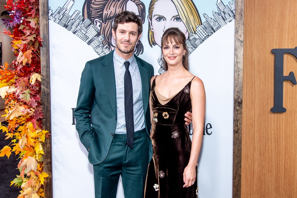 Adam Brody and Leighton Meester at Fleishman Premiere