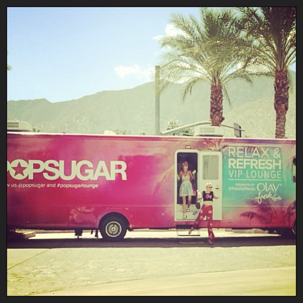 Hello, Coachella! 
Source: Instagram user kelbel147