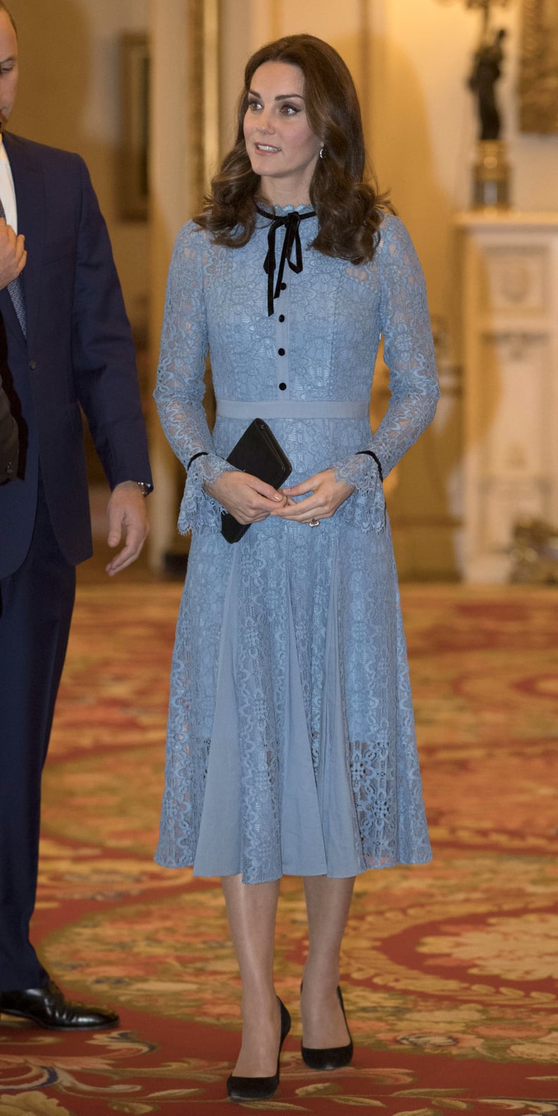 Kate in Temperley, October 2017