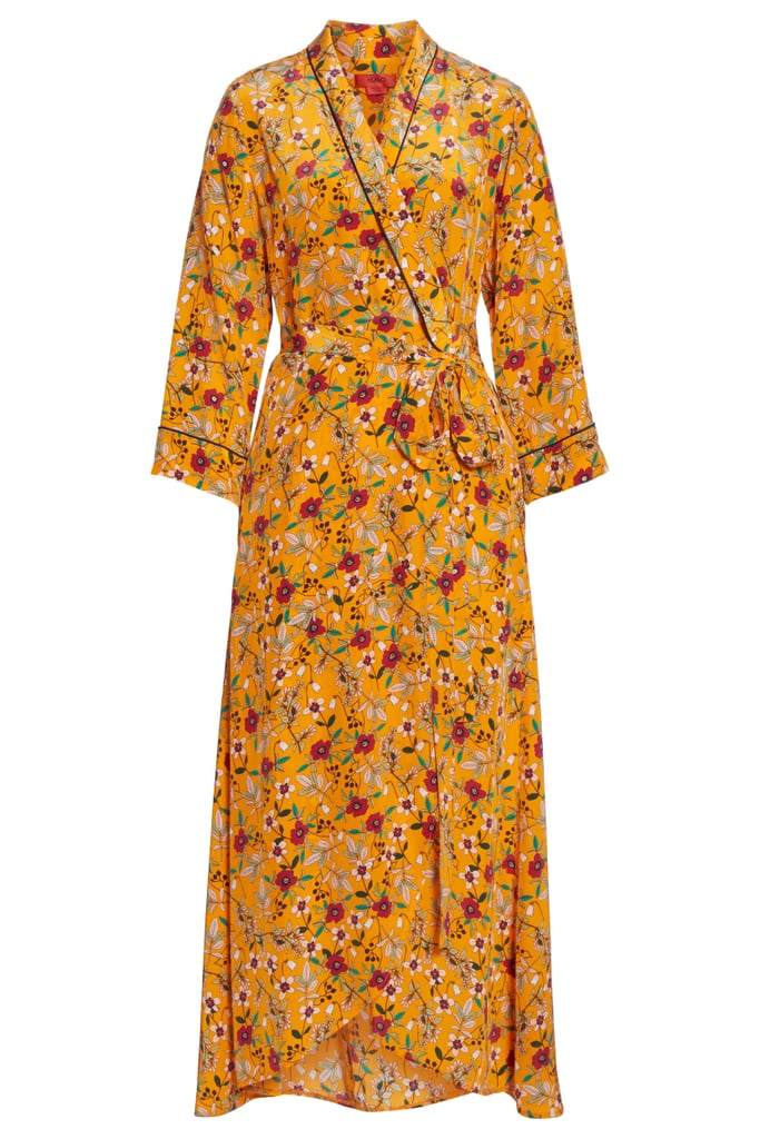 Hugo Kerlina Floral Wrap Maxi Dress