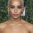 Zoë Kravitz's Hairstyle Looks Like a Simple Ponytail — Until She Turns Around
