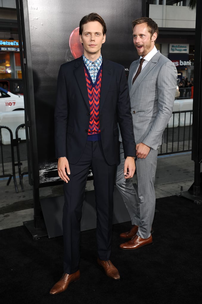 Alexander Skarsgard and Bill Skarsgard at It Premiere LA
