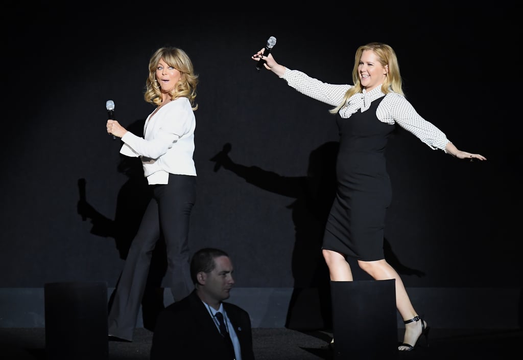 Amy Schumer and Goldie Hawn at CinemaCon 2017