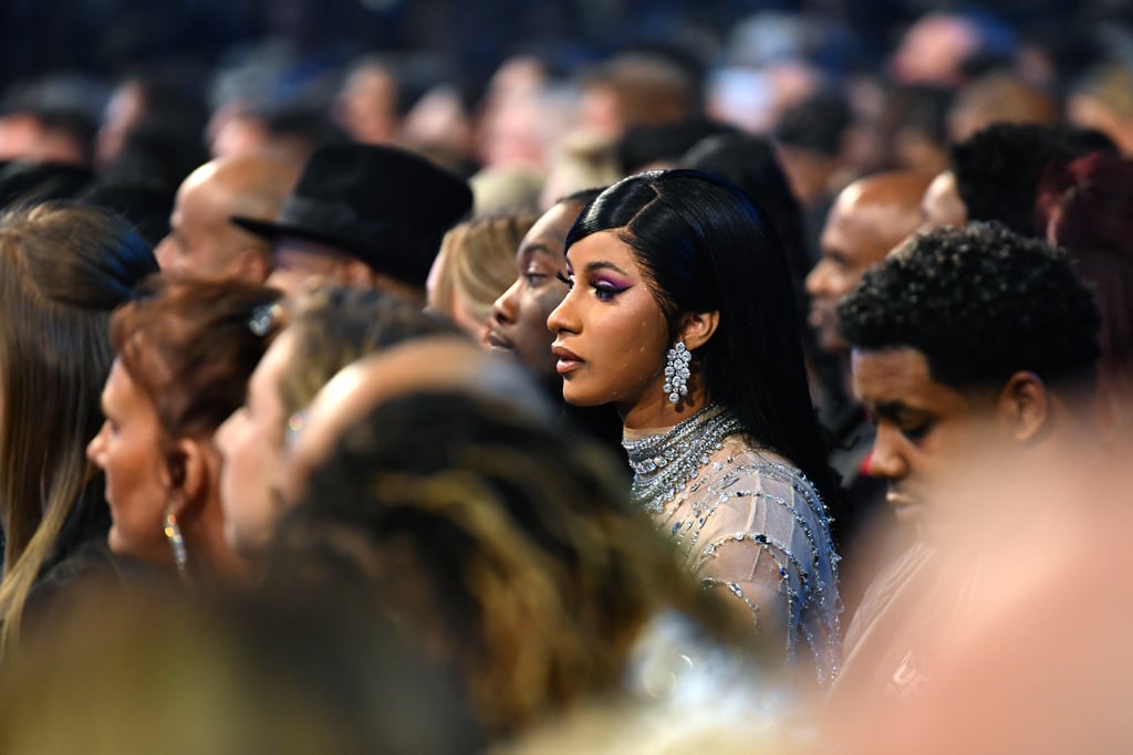 Cardi B's Sheer Mugler Gown at the Grammys 2020