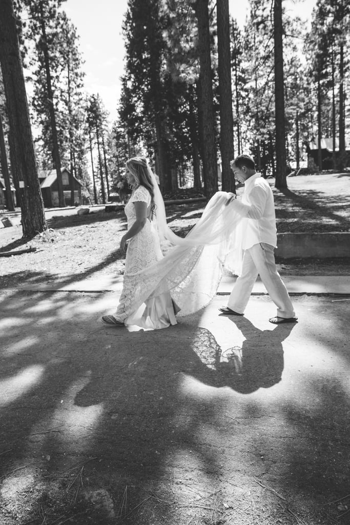 Colorful Lake Tahoe Wedding