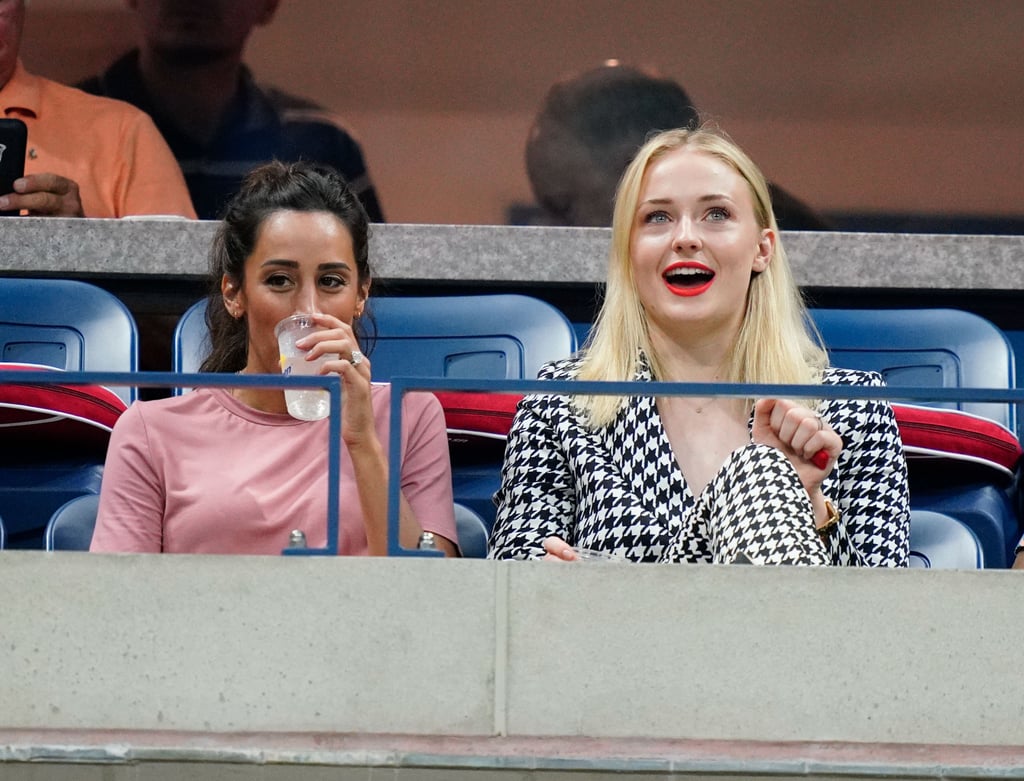 Sophie Turner and Joe Jonas at the US Open September 2018