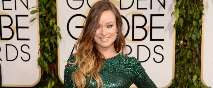 Olivia Wilde Dress on Golden Globes 2014 Red Carpet