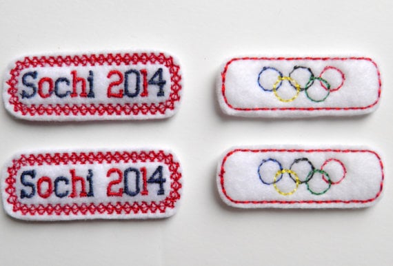 Olympic Barrettes